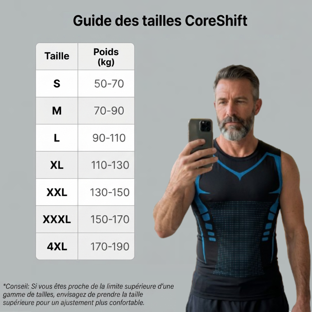 CoreShift  T-shirt de Compression Sans Manches | Technologie PhantomFit