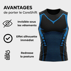 CoreShift  T-shirt de Compression Sans Manches | Technologie PhantomFit